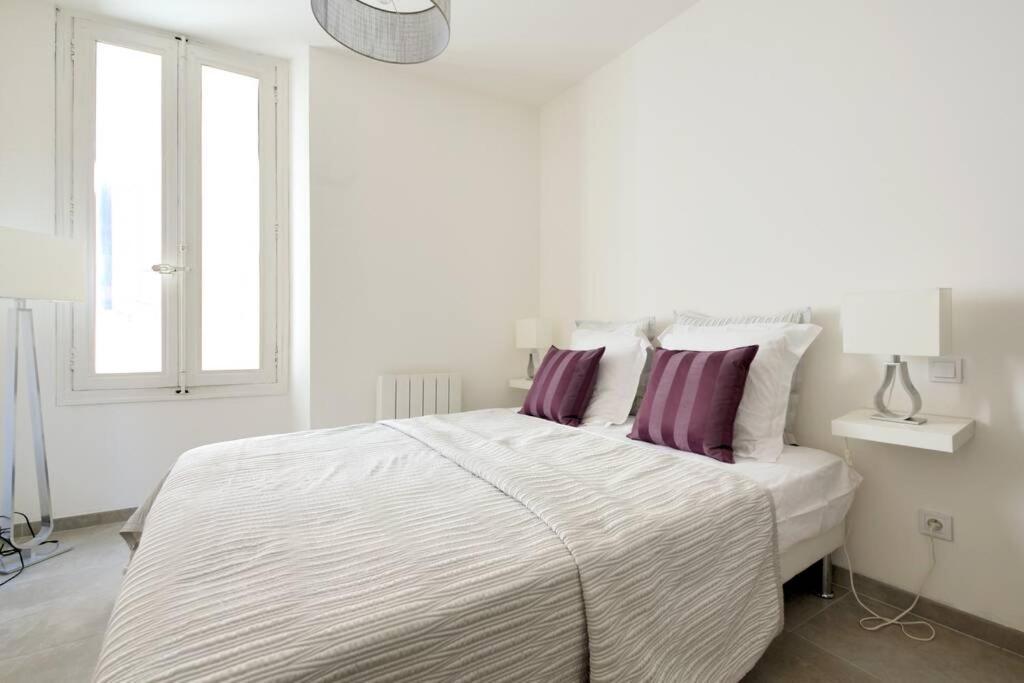 La Ciotat - Magnifique Appartement Climatise Sur Le Port Bagian luar foto